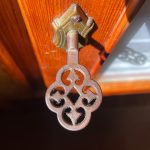 Photo brushed metal pendant