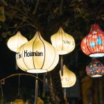 Photo outdoor hanging lantern